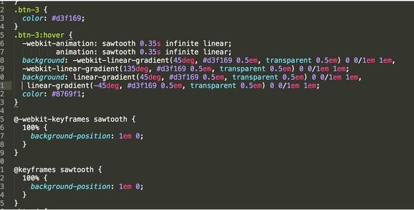 巧用HTML5给按钮背景设计不同的动画简单实例5