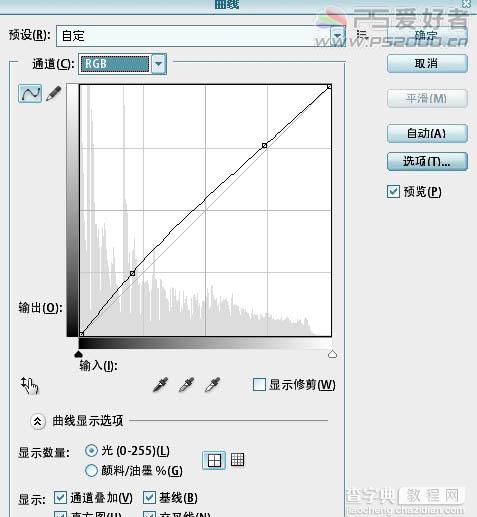 Photoshop调出室内人物照片高贵的红褐色8