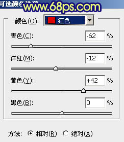 Photoshop将外景人物图片调成深蓝的秋季色18