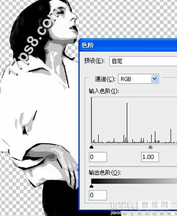 photoshop将美女图片打造出卡通漫画小说效果13