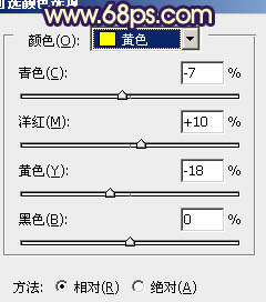 Photoshop下将树林模特图片调成鲜艳的橙色调8