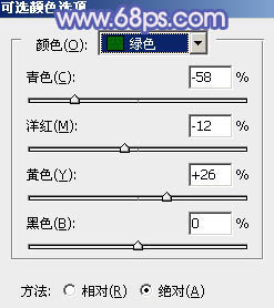 Photoshop将树林人物图片调制出流行的蓝紫色效果15