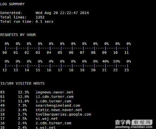 Linux下使用httpry来嗅探HTTP流量教程3