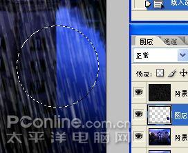 photoshop教程：雨夜特效简单做18