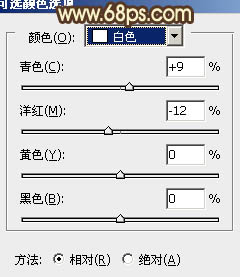 Photoshop为室内人像图片增加中性红黄色质感肤色19