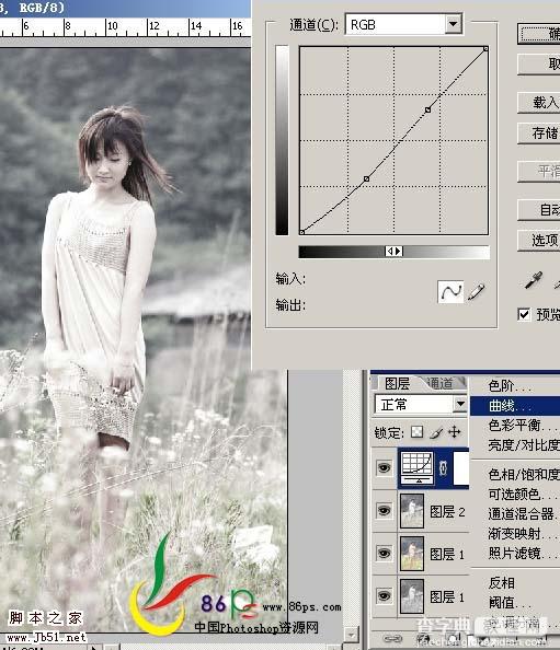 Photoshop 人物个性中性色5