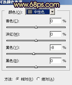 Photoshop将山野人物图片调成橙黄的秋季色26