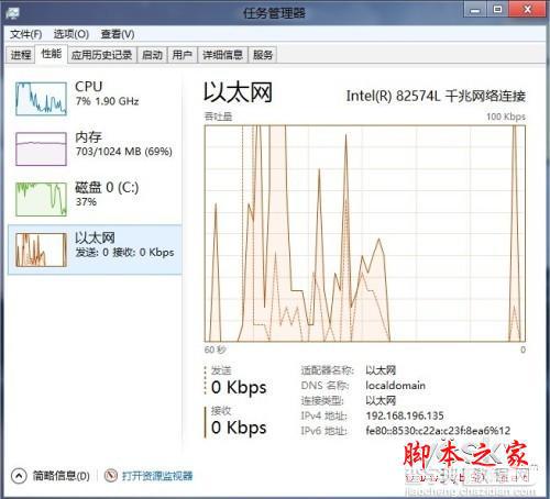 体验Win8任务管理器三不同8