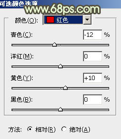 Photoshop调出人物图片清爽的粉绿色21