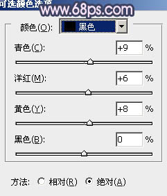 Photoshop将外景人物图片调成柔和的古典暗调青紫色27