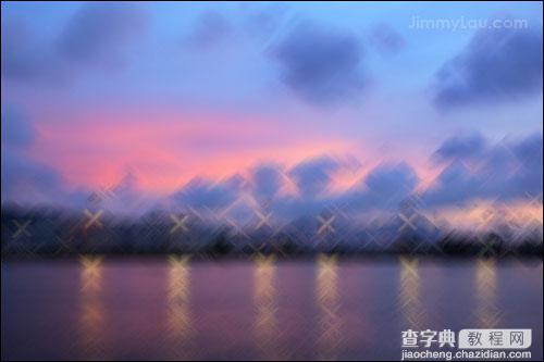 photoshop利用滤镜给夜景灯光增加星光效果10