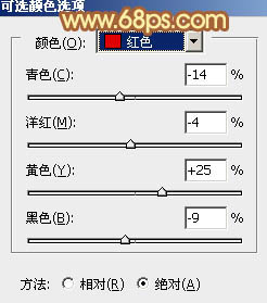 Photoshop为外景人物图片打造出秋季柔美的橙色效果7