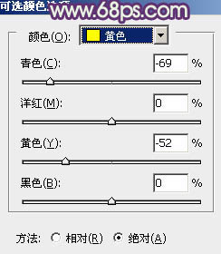 Photoshop将树林写真人物图片打造出漂亮的橙紫色5