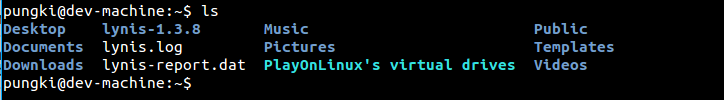 linux ls命令的20个实用范例2