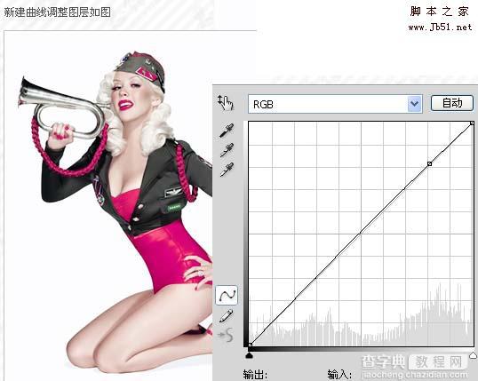 Photoshop 欧美流行的蓝红色人物照片10