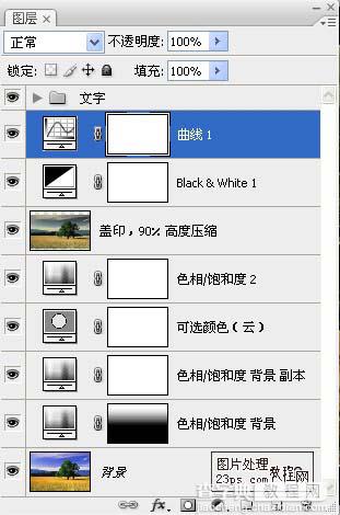 Photoshop 调出风景照片暗沉的艺术色12