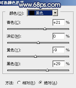 Photoshop将池塘边的人物图片调制成梦幻的蓝黄色效果18