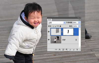 Photoshop 快速去除照片中碍眼的部分10