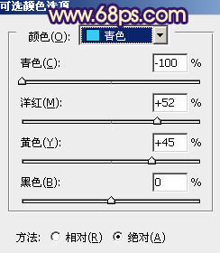 Photoshop将外景模特图片调制出淡淡的蓝黄色效果6