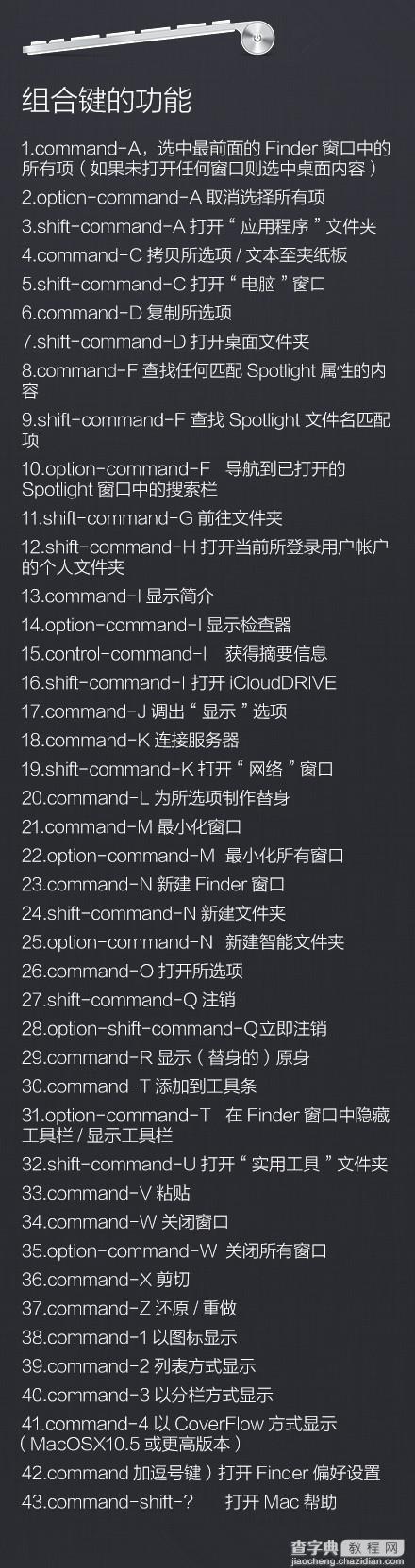 超级实用Mac电脑快捷键大全：赶紧收藏吧8
