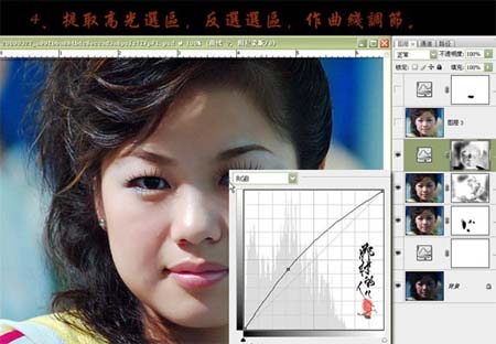 Photoshop 偏暗偏红的人物照片快速修复8