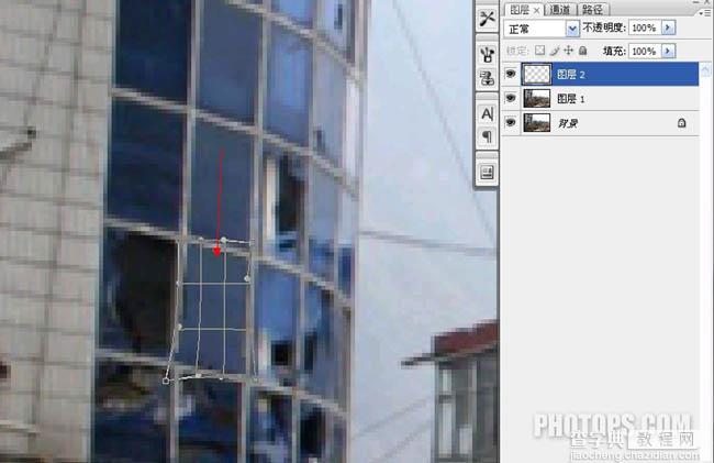 Photoshop 让地震后的废墟再现辉煌的处理3