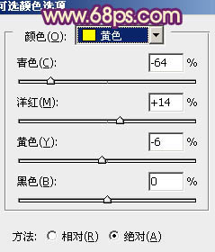 Photoshop将夏季外景图片转成漂亮的秋季暖色效果16