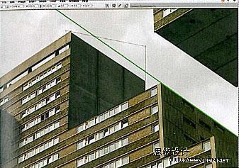 Photoshop 楼房拆分成方块效果27