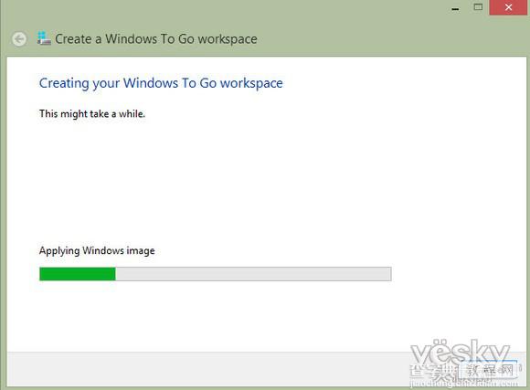 Windows To Go将Win8装进U盘利用优盘提供Win8环境7