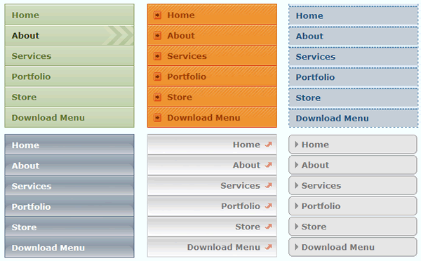 性感的CSS菜单(Menus)11