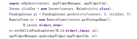 Android开发5：应用程序窗口小部件App Widgets的实现（附demo）6