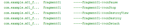 Android中Fragment的生命周期与返回栈的管理5