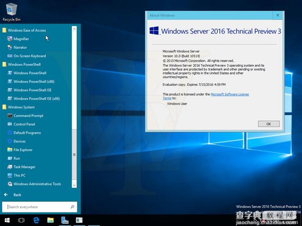 [海量截图+镜像下载]Windows Server 2016第三技术预览版泄露32