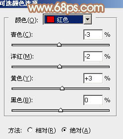 Photoshop为芭蕉叶下的女孩加上小清新黄绿色效果教程35