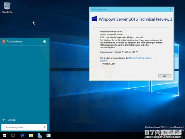 [海量截图+镜像下载]Windows Server 2016第三技术预览版泄露28