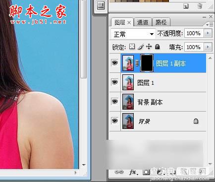 Photoshop将偏暗的美女图片调出亮丽清新效果7