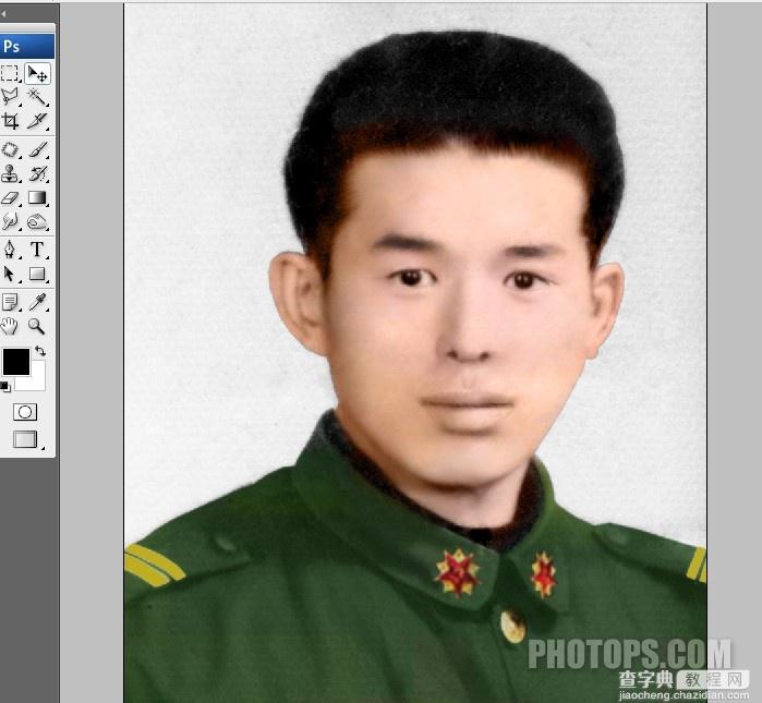 PhotoShop为老照片翻新修复教程7