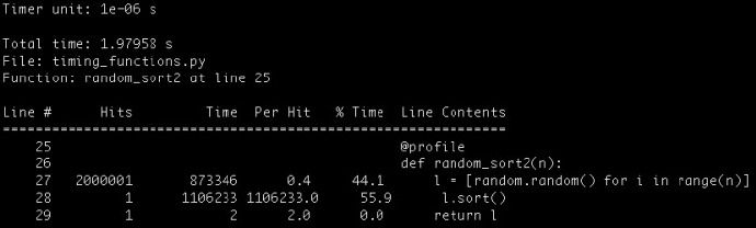 10种检测Python程序运行时间、CPU和内存占用的方法2