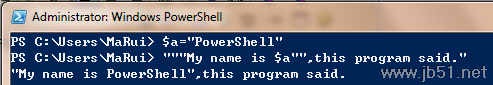 探索PowerShell（十五） 引号与转义字符6