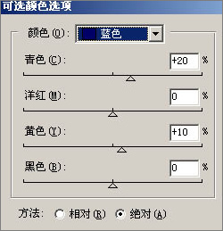 PS制作冷艳灰色调艺术照12