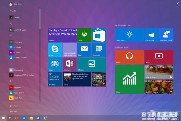 [图]Win10 Insider Preview Build 10074界面抢先看5