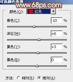 Photoshop将树林婚片增加上清爽的淡橙色效果32