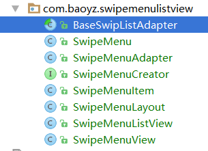 Android SwipeMenuListView框架详解分析2