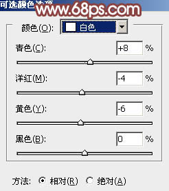 photoshop利用通道替换打造出唯美的淡调紫红色外景人物27