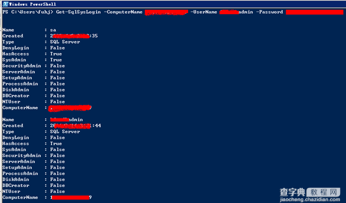 PowerShell脚本开发尝试登录SQL Server1