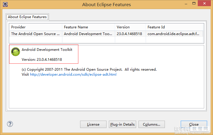 解决Eclipse创建android项目无法正常预览布局文件问题的方法2