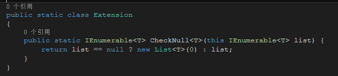 C#检查foreach判读是否为null的方法3