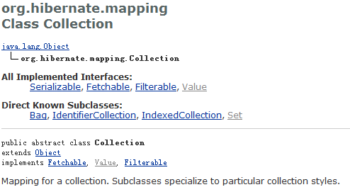 详解Java的Hibernate框架中的Interceptor和Collection2
