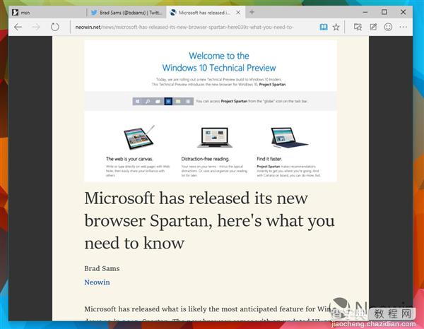 win10预览版Build 10049斯巴达浏览器细节图赏8
