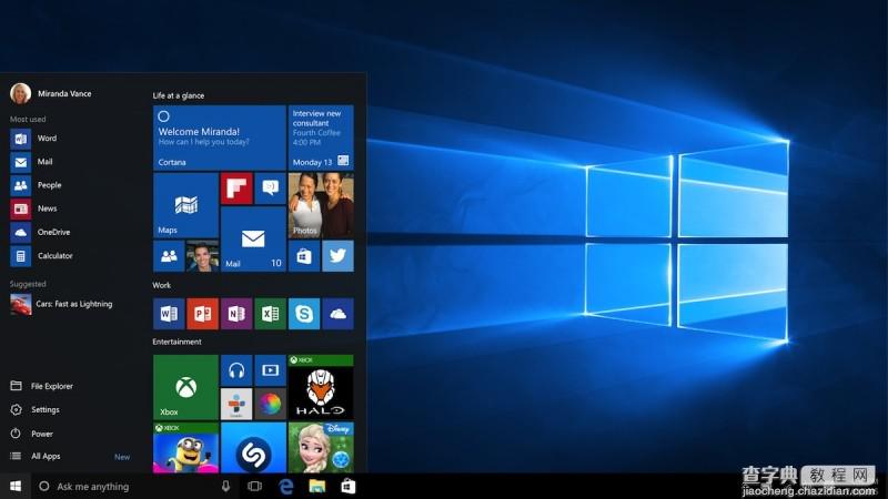 微软正式发布Windows 10 Hero桌面壁纸1